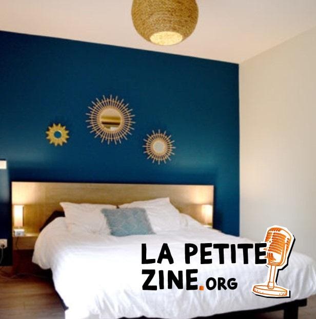 chambre Bleu Canard 