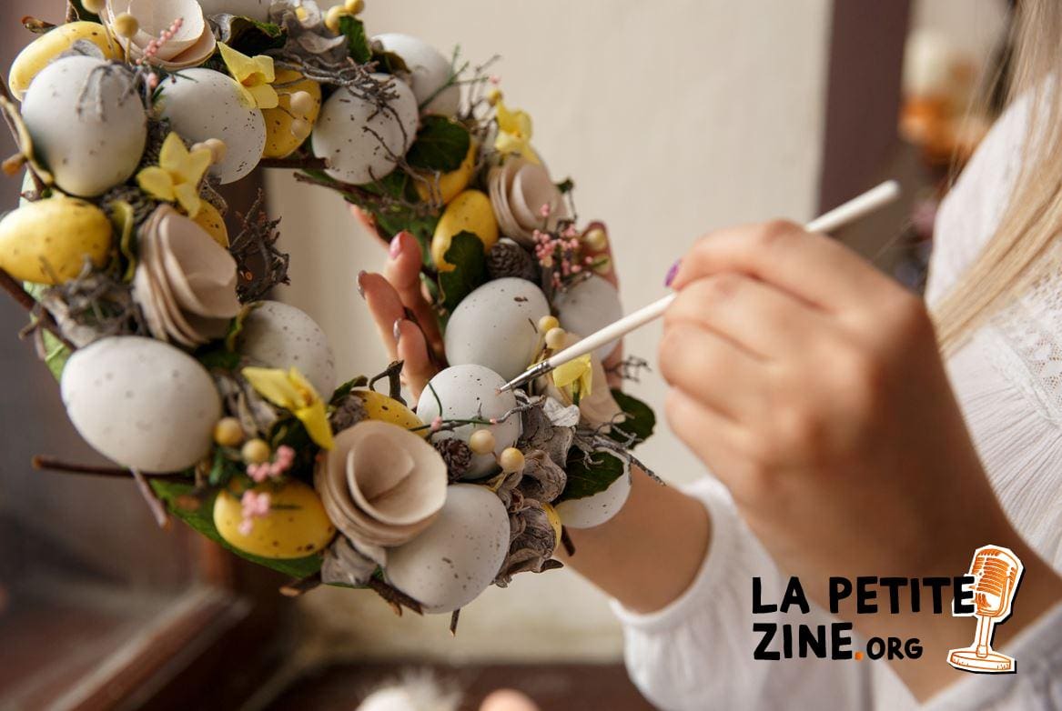 couronne De Paques Nature 