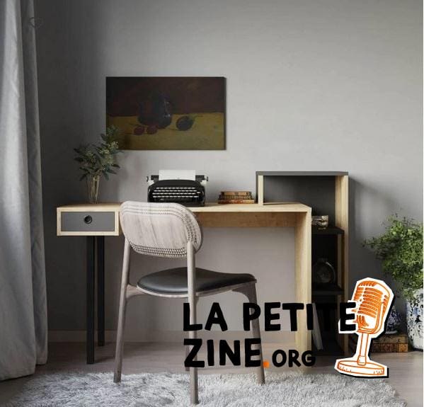 Oyda Bureau Chêne Et Anthracite –