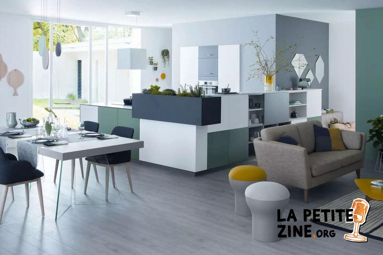 Design de cuisine Effet Cube de Mobalpa