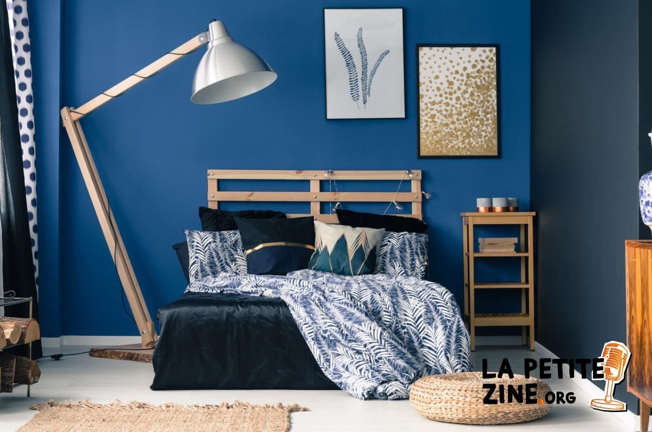 Chambre bleue