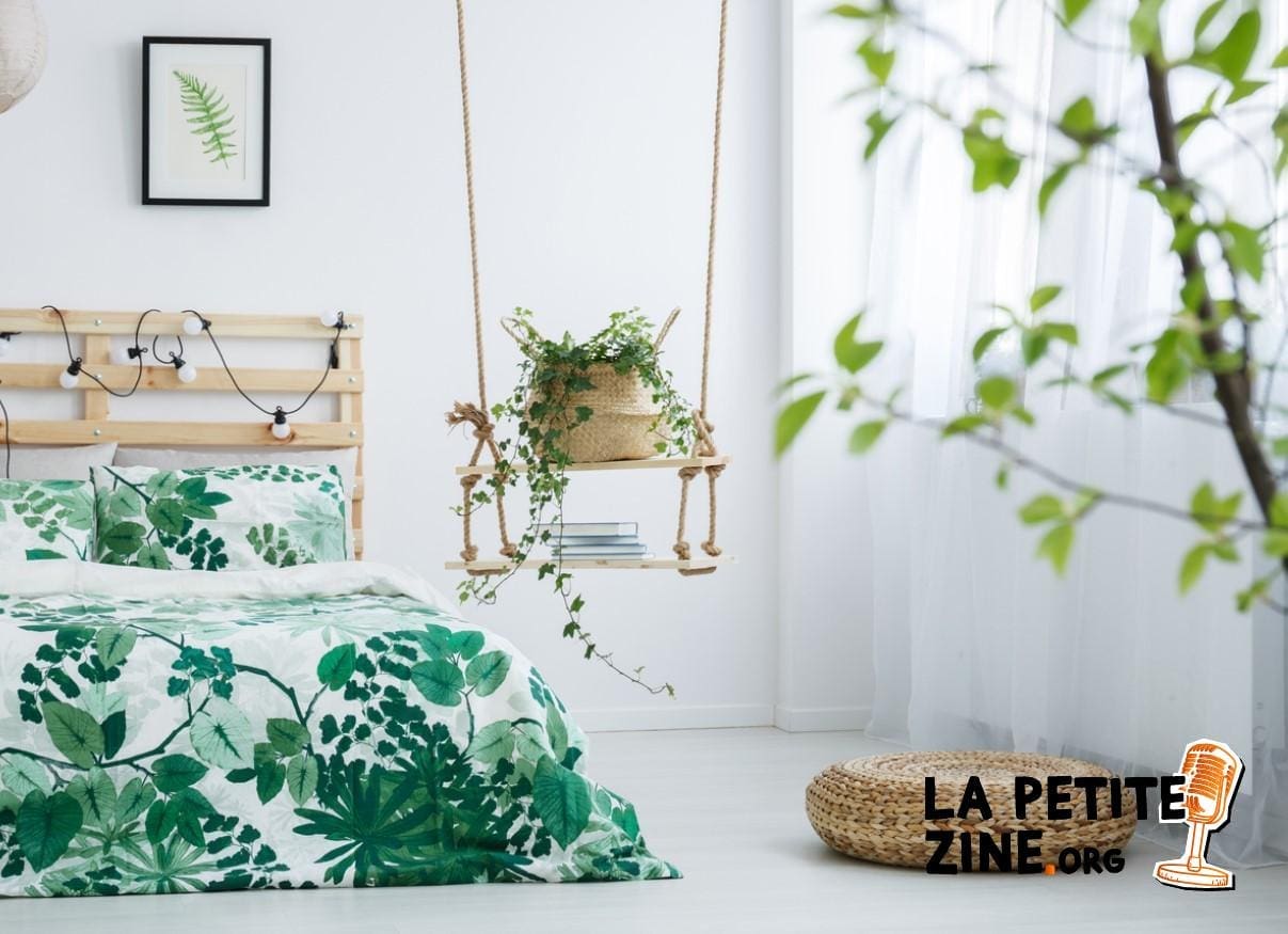 Chambre cocon verte