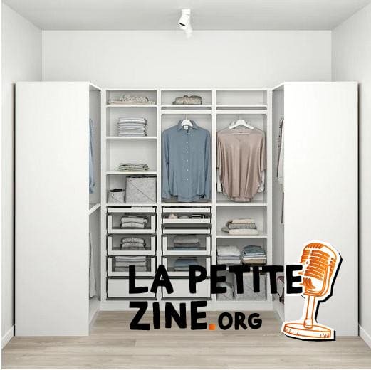 Armoire D'angle Blanc 113 271 113x201cm Pax
