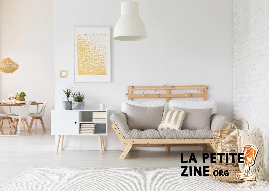 Le Blanc Comme Base Pour Un Salon Scandinave 