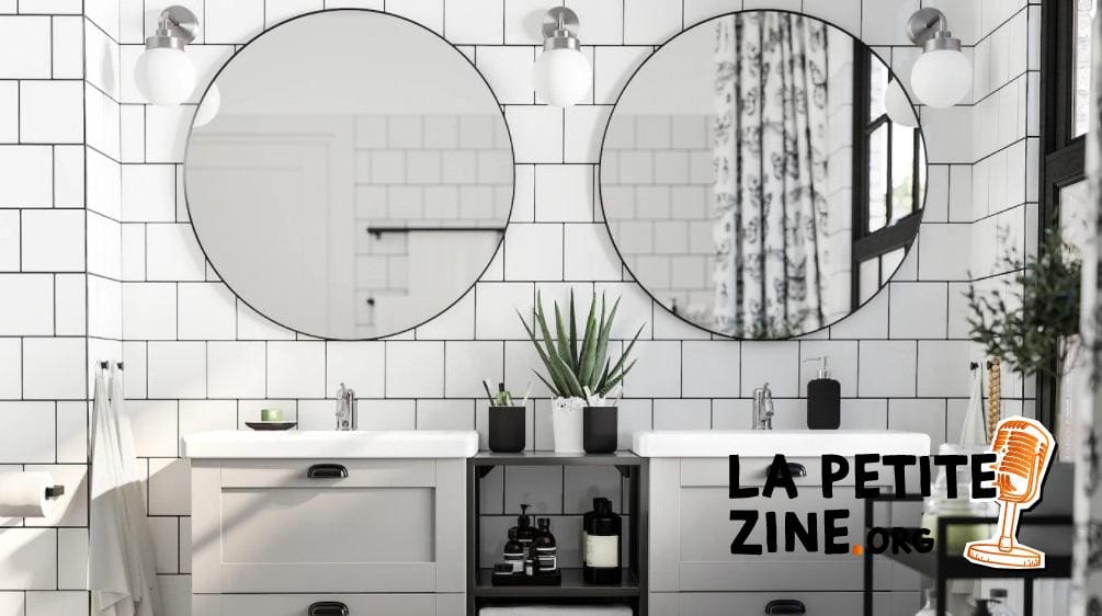 Salle De Bain Noire Et Blanche