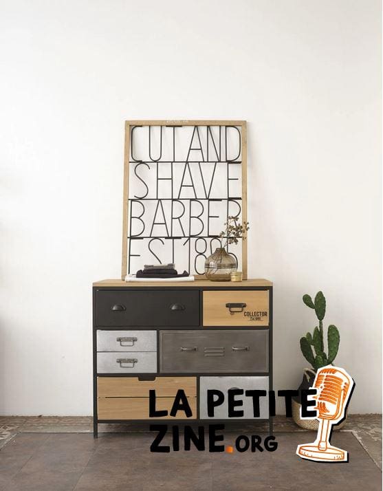 Harvey Commode 8 Tiroirs En Métal Et Sapin – 