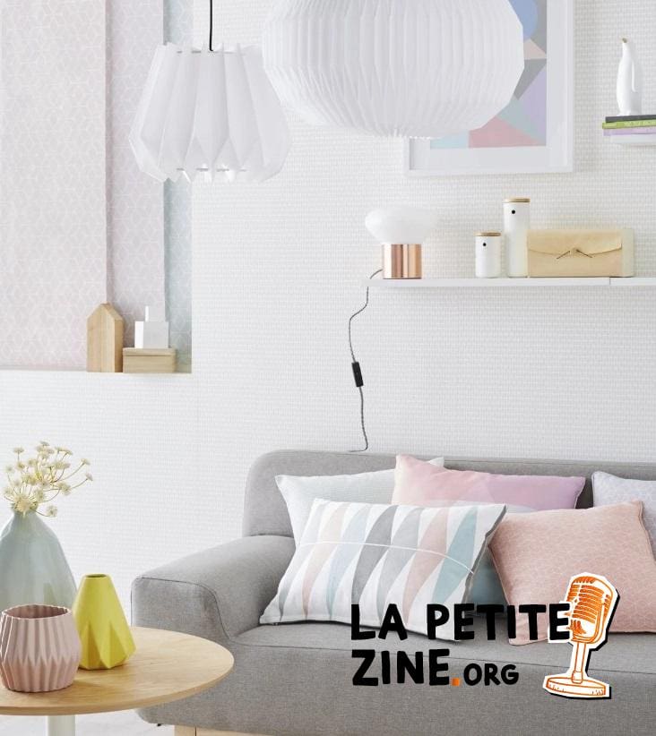 Salon Scandinave Pastel