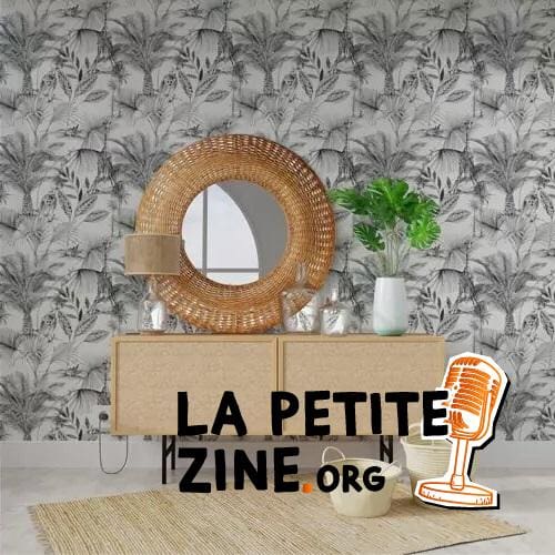Papier Peint Intissé Kalahari Blanc 