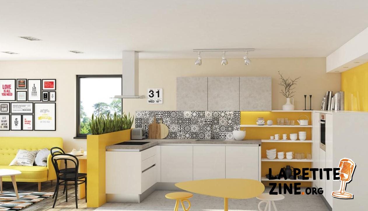 Une Cuisine Colorée De Jaune Pour Plus De Chaleur 