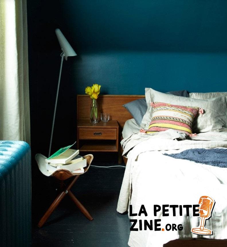 Bleu Canard Et Marron