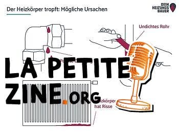 Le radiateur coule : provoque le graphique