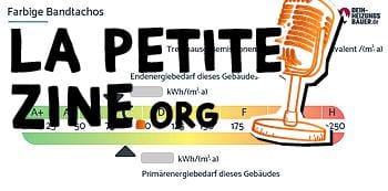 Certificat énergétique pour la protection des monuments : compteurs de vitesse à ruban de couleur