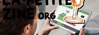Calcul de la classe d'efficacité énergétique : Homme tenant une tablette