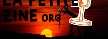 Évolution des prix du mazout : plate-forme pétrolière au coucher du soleil