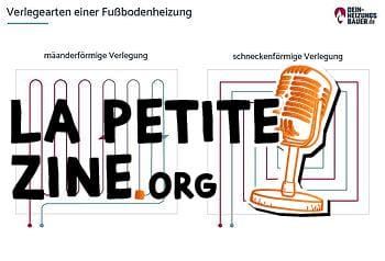 Le chauffage par le sol ne chauffe pas : installation en forme de méandre contre installation en forme de spirale