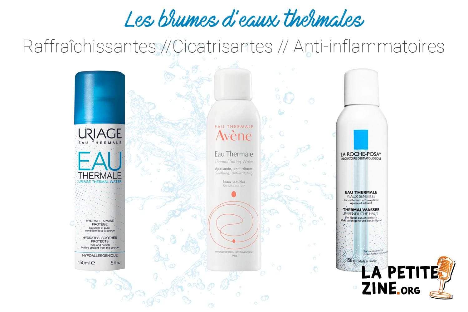 brumes d'eau thermale