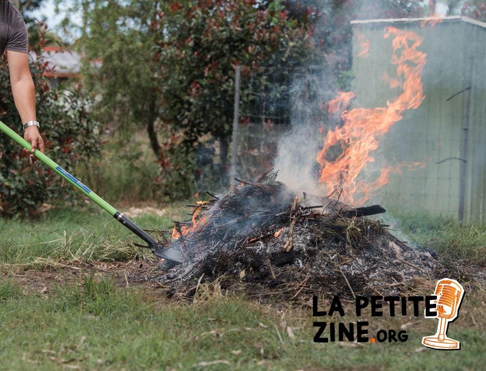 Peut-on faire un feu dans son jardin ?